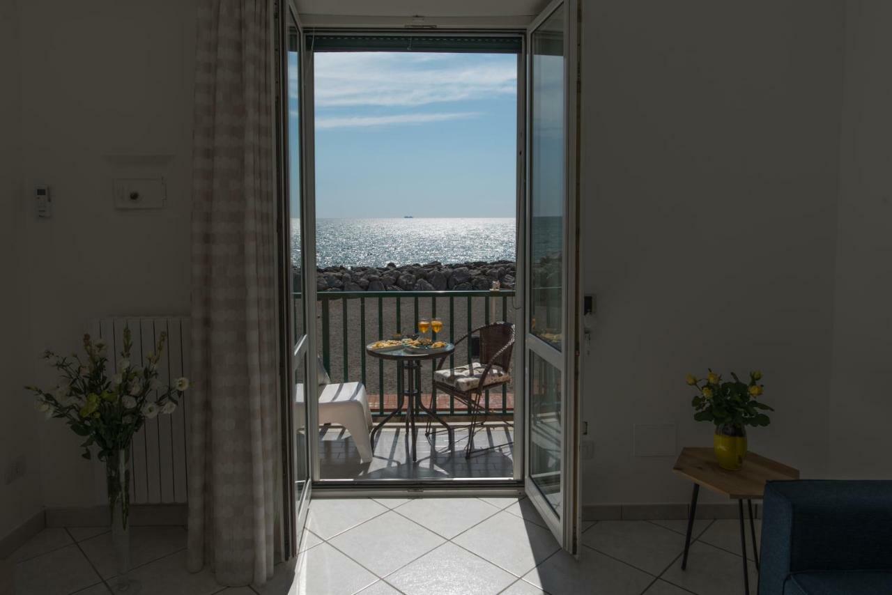 Ferienwohnung Dulce Mare Salerno Exterior foto